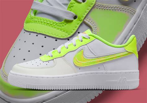 nike air force 1neon gelb blau hinter teil|air force 1 preisliste.